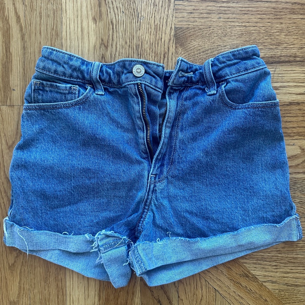 Hollister Blue Denim Women's Shorts